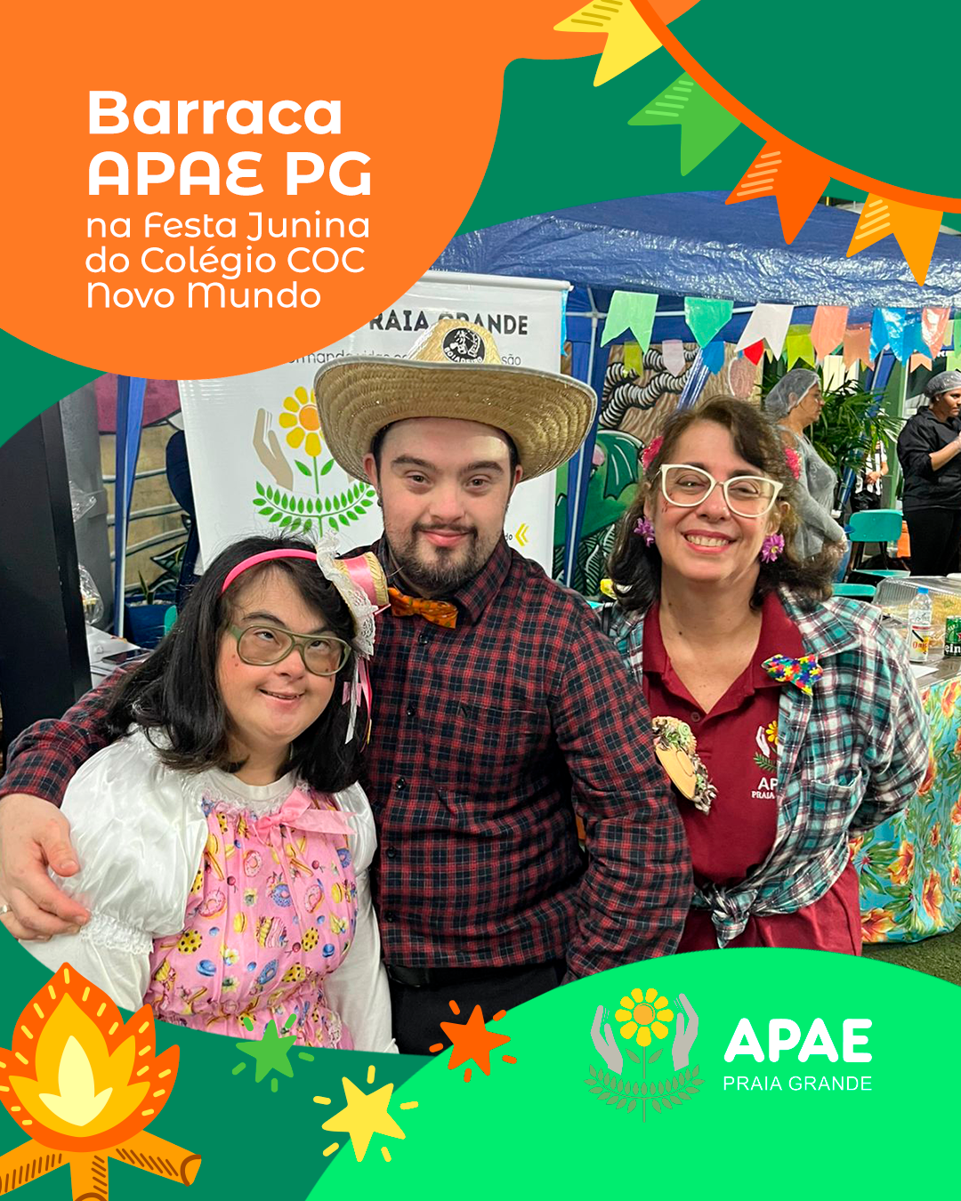 9698 POST JUNHO FESTA JUNINA APAE 1080X1350PX 2