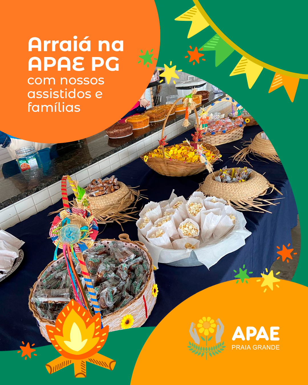 9774 POST JUNHO FESTA JUNINA APAE 1080X1350PX 6